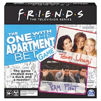 F.R.I.E.N.D.S The One With The Apartment Bet Card Game, Multi-Coloured, 2-6 Players, Ages 14+, for Birthday/Party Favour Front_Elevated