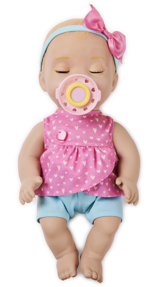 Mealtime Magic Mia Feeding Baby Doll w/Sound & Accessories Interactive Toy,  Ages 4+