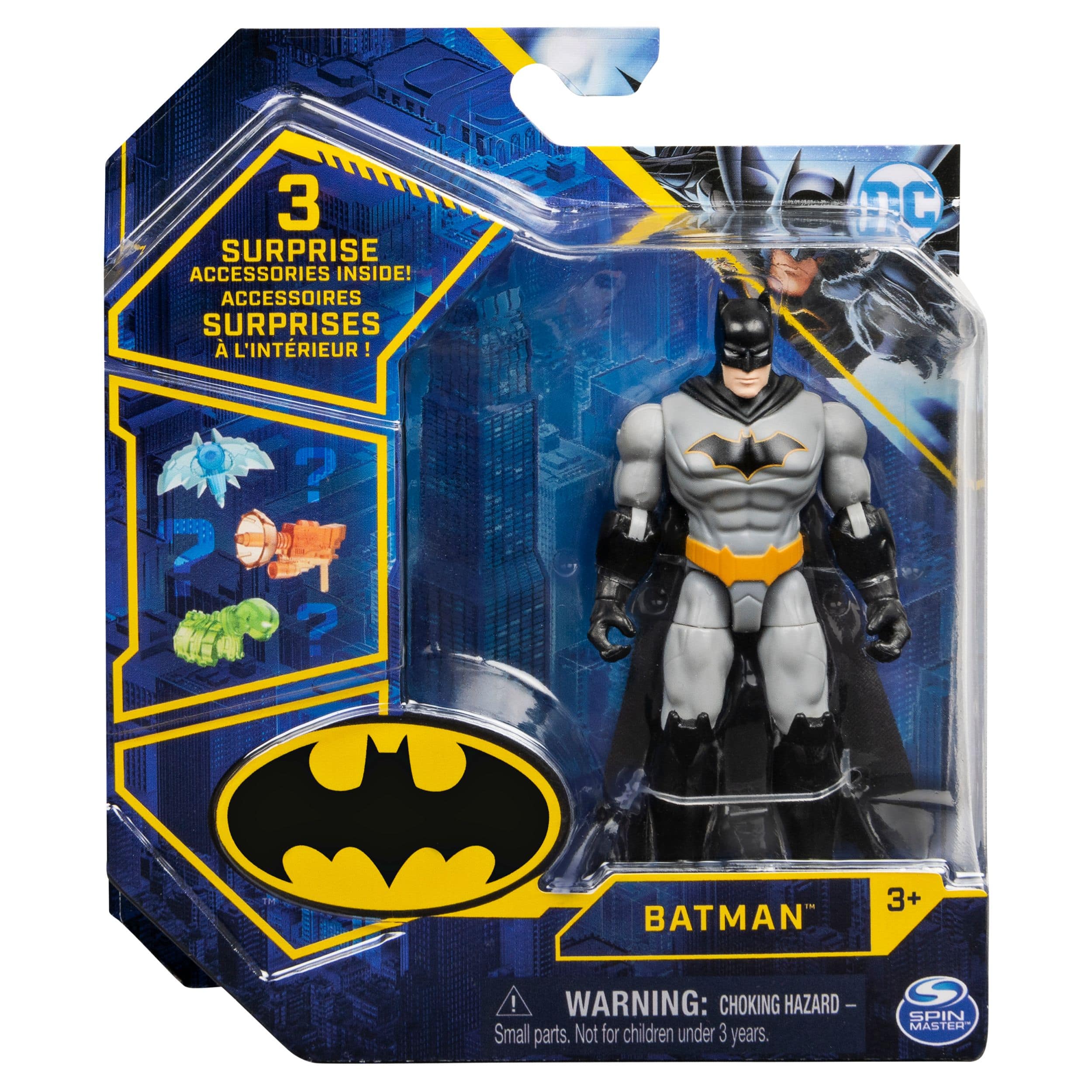 Figurine Batman The Caped Crusader avec 3 accessoires mystere 3 ans et plus Canadian Tire