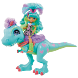 Poupée Mattel Cave Club Rockelle et tyrannosaure, 4&nbsp;ans et plus Front_Three_Fourths_Angled_Left