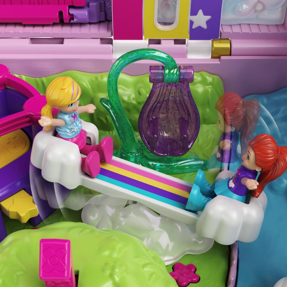 polly pocket unicorn party set