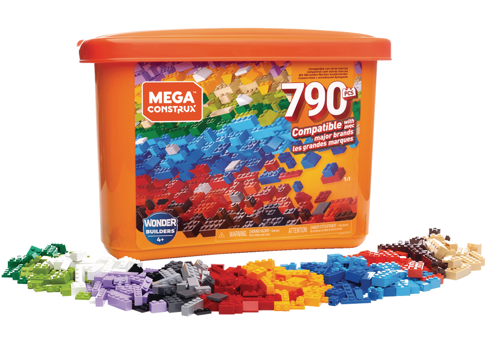 Mega Construx Wonder Builders Building Block Box Set Toy Kit For Kids