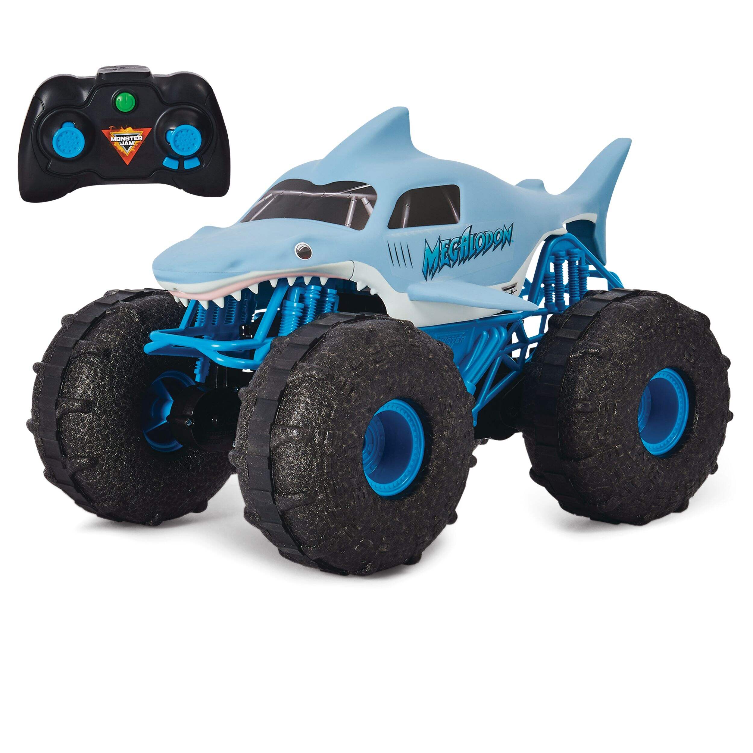 Camion tout-terrain téléguidé Monster Jam Megalodon STORM, 4 ans et plus Front_Three_Fourths_Angled_Left