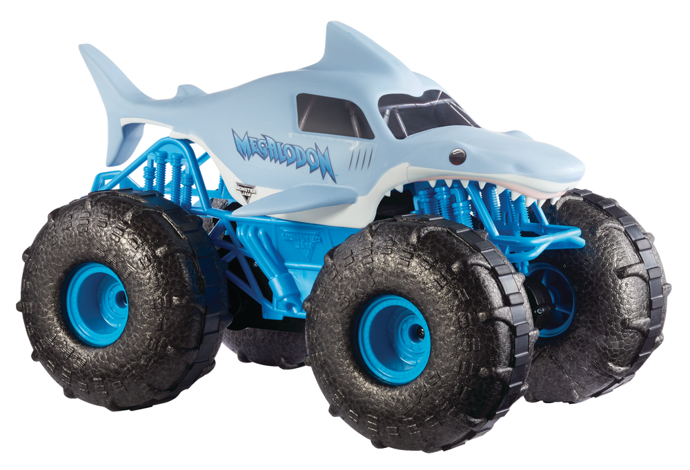 monster jam shark remote control