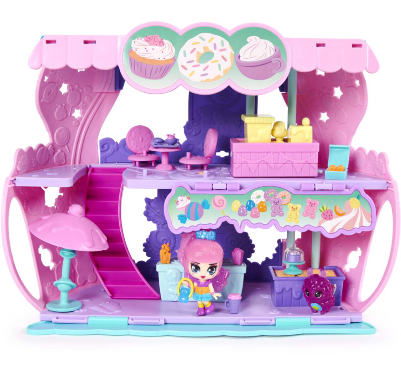 Hatchimals CollEGGtibles Cosmic Candy Shop 2 in 1 Playset For Kids Ages 5