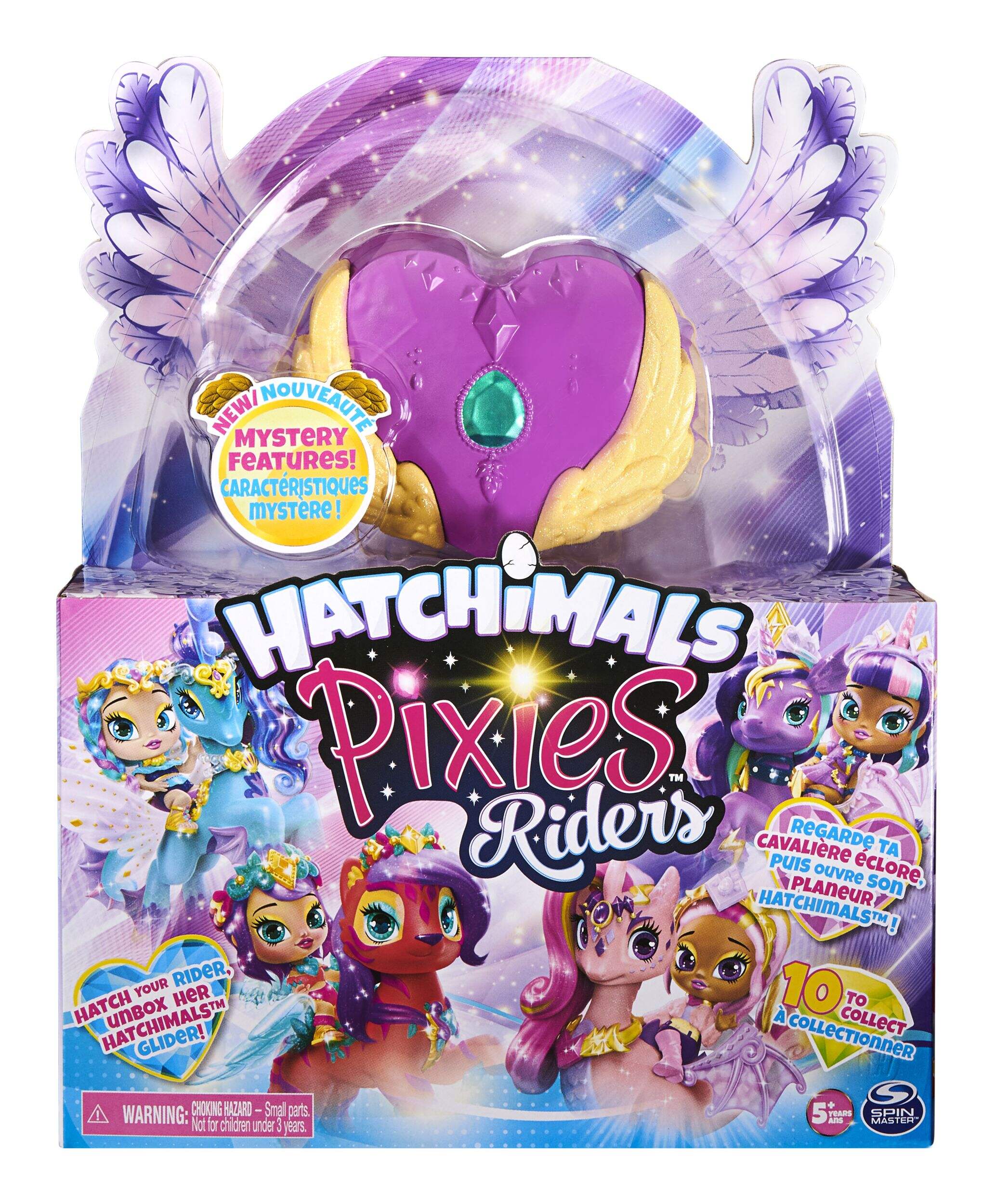 Hatchimals Pixies Riders Mini Doll Toys For Kids, Ages 5+ Front_Elevated