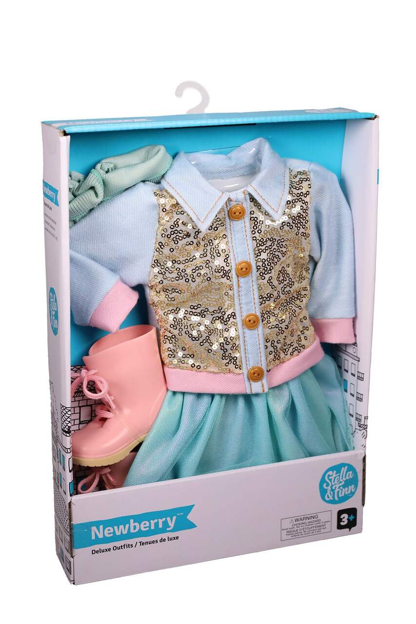 Dress Along Dolly 5 pc Yoga Outfit- 18 Doll Clothes