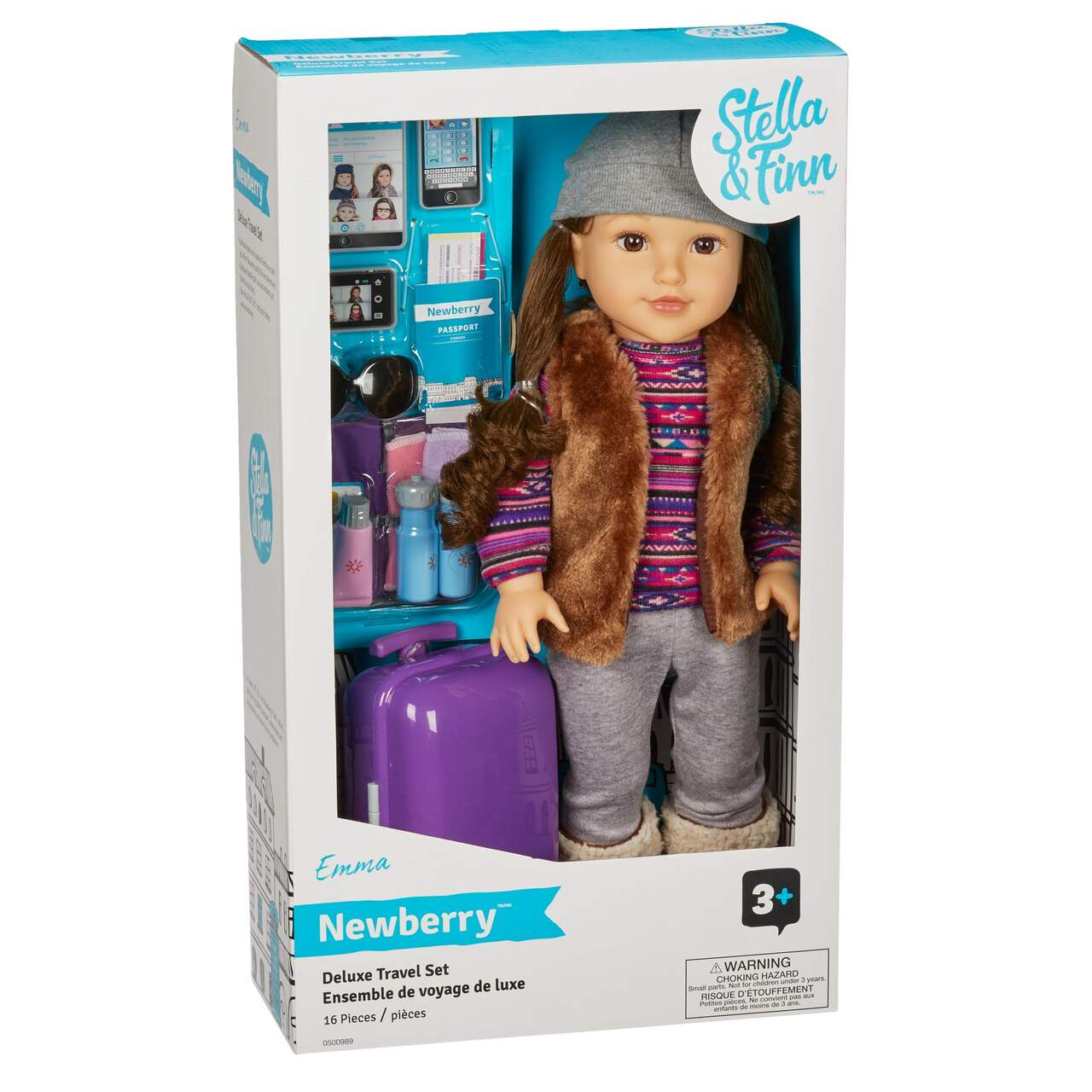 Stella & Finn Newberry Scooter for 18-in Dolls, Toy Figure for