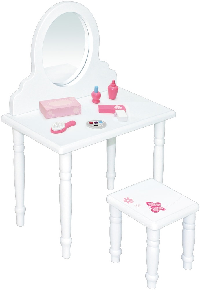 Doll Furniture Bed Toy w/Accessories For Kids, 18in, Ages 5