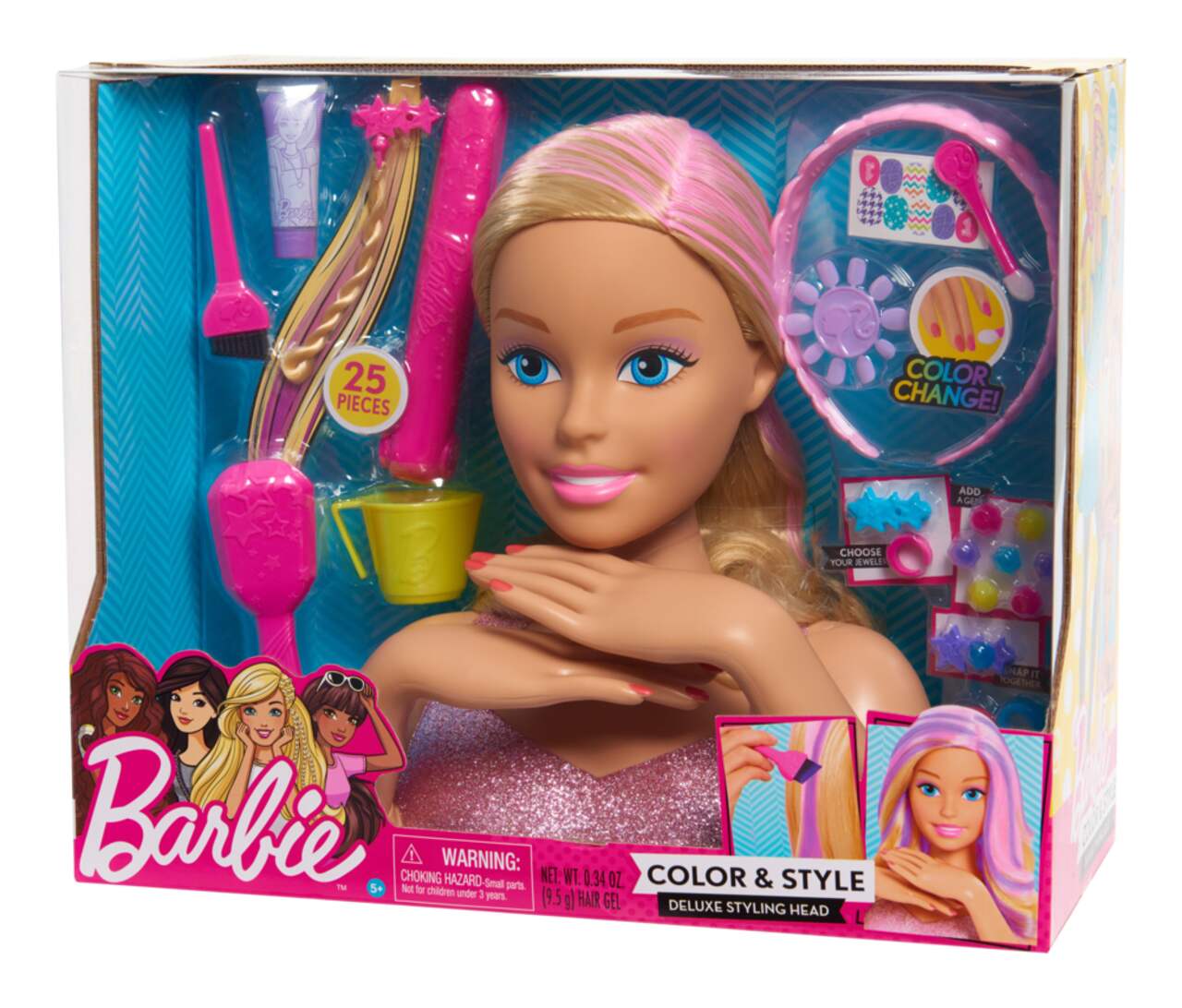 Barbie Colour Reveal Deluxe Styling Head