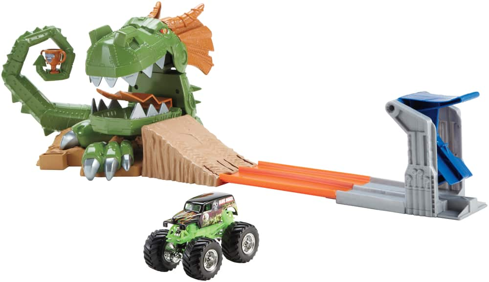 hot wheels tracks dinosaur