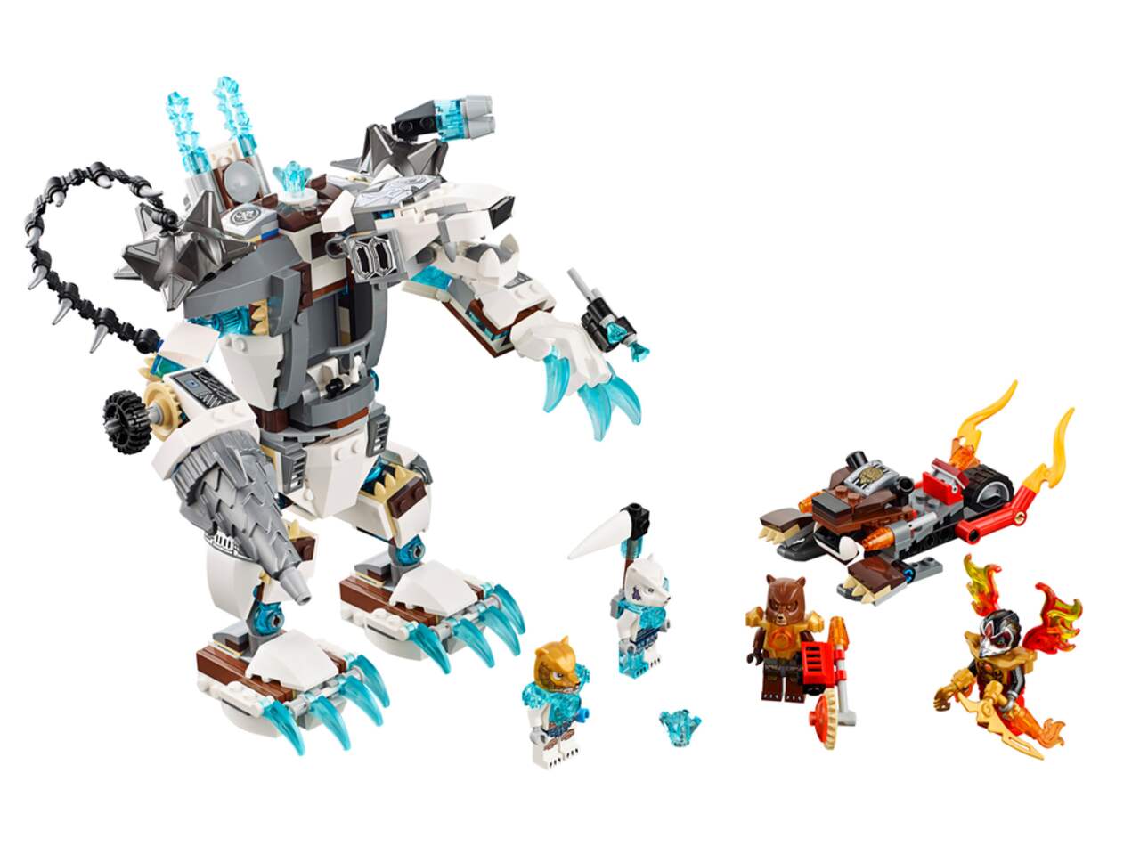 LEGO® Legends of Chima Ice Bear Tribe Pack, 75-pcs