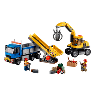 LEGO® City Dune Buggy Trailer Composite_or_Mixed