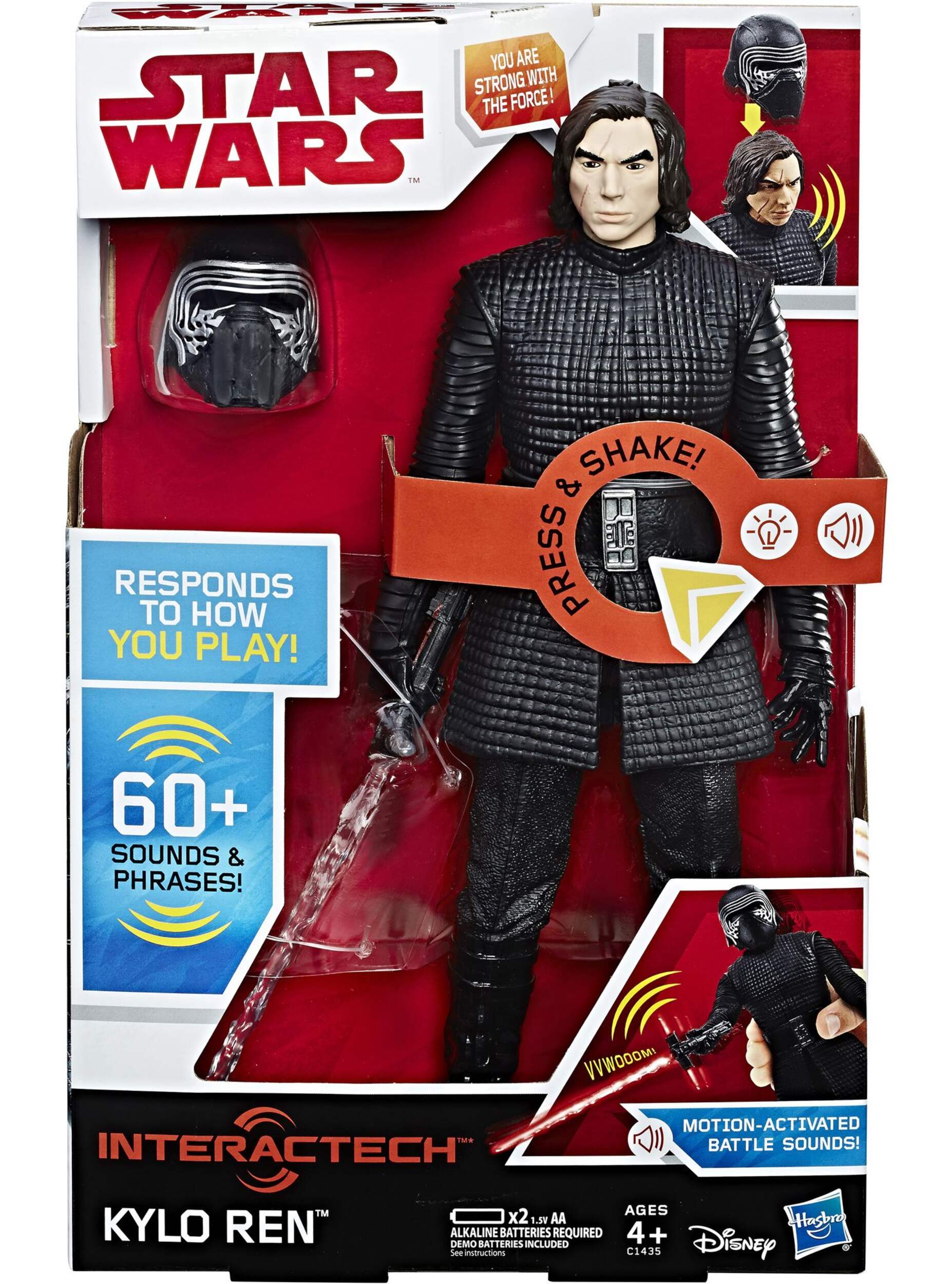 Star Wars Episode 8 Kylo Ren Action Figure Front_Flat