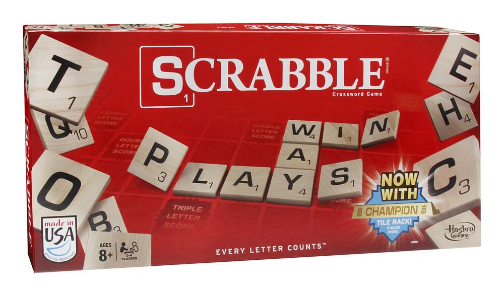 Hasbro Scrabble Crossword Game Set Ages 4  Canadian Tire