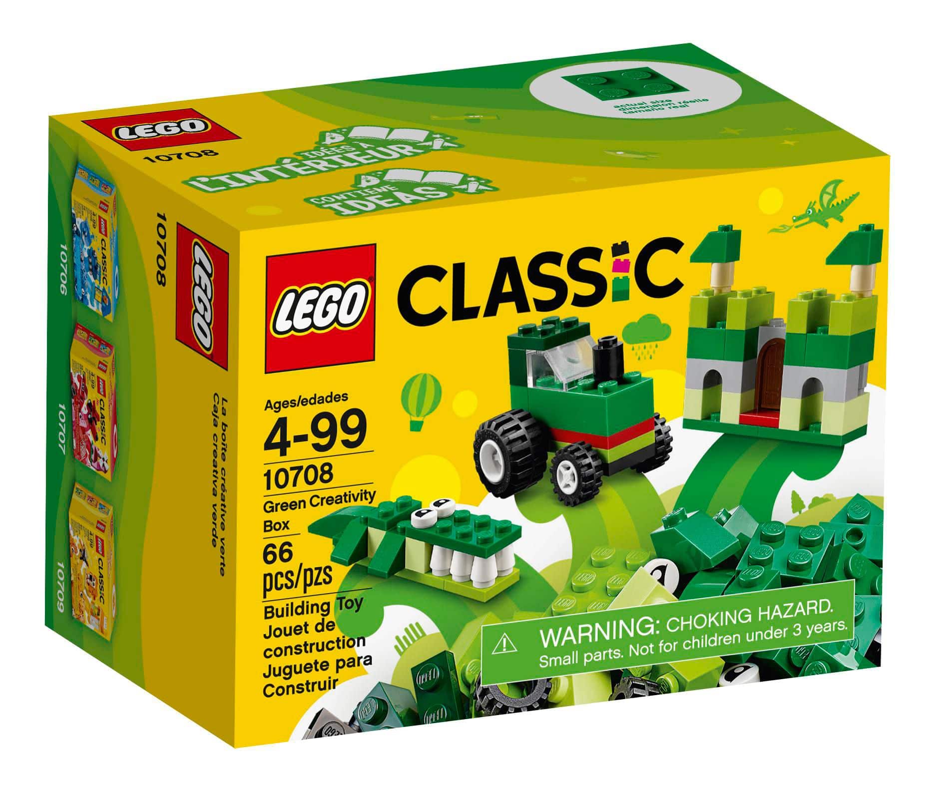 LEGO Classic Green Creativity Box, 66-pc | Canadian Tire