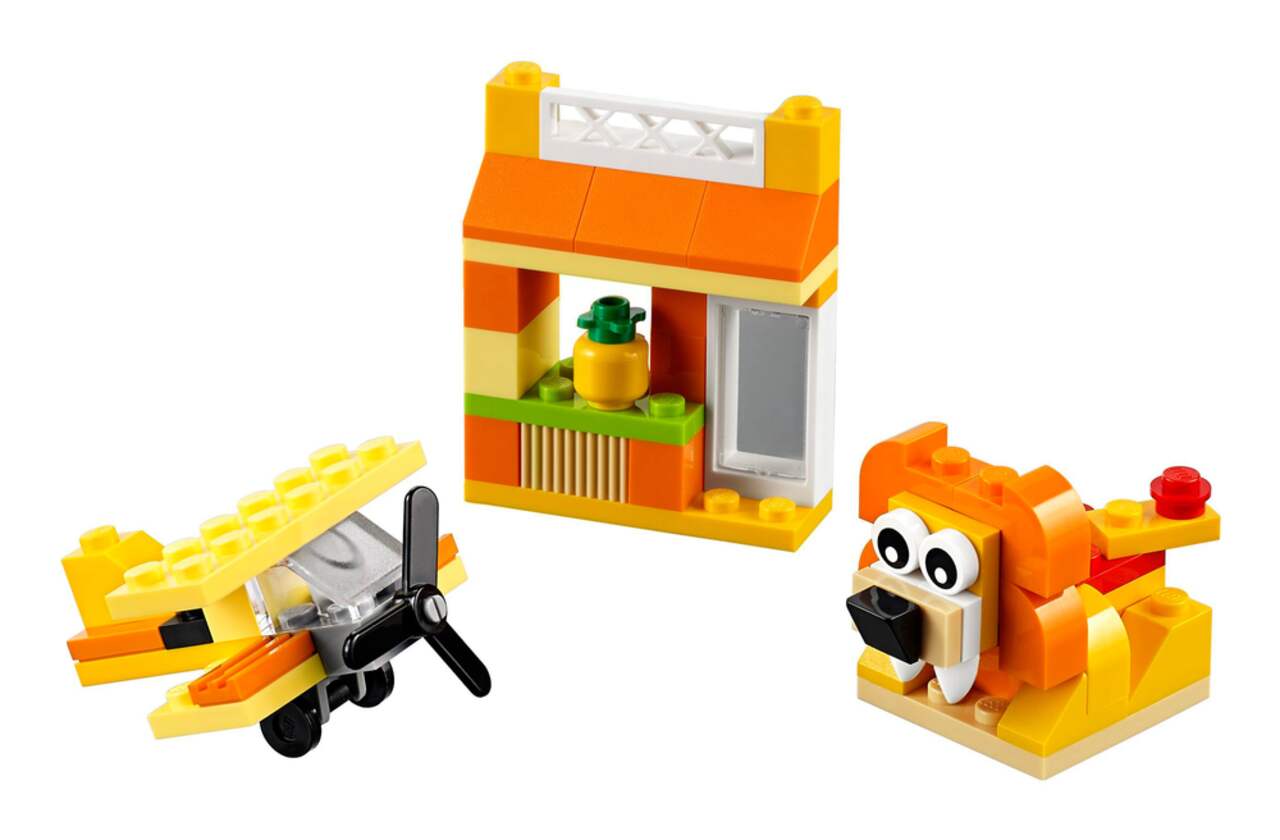 La boîte créative orange LEGO Classic, 60 pces