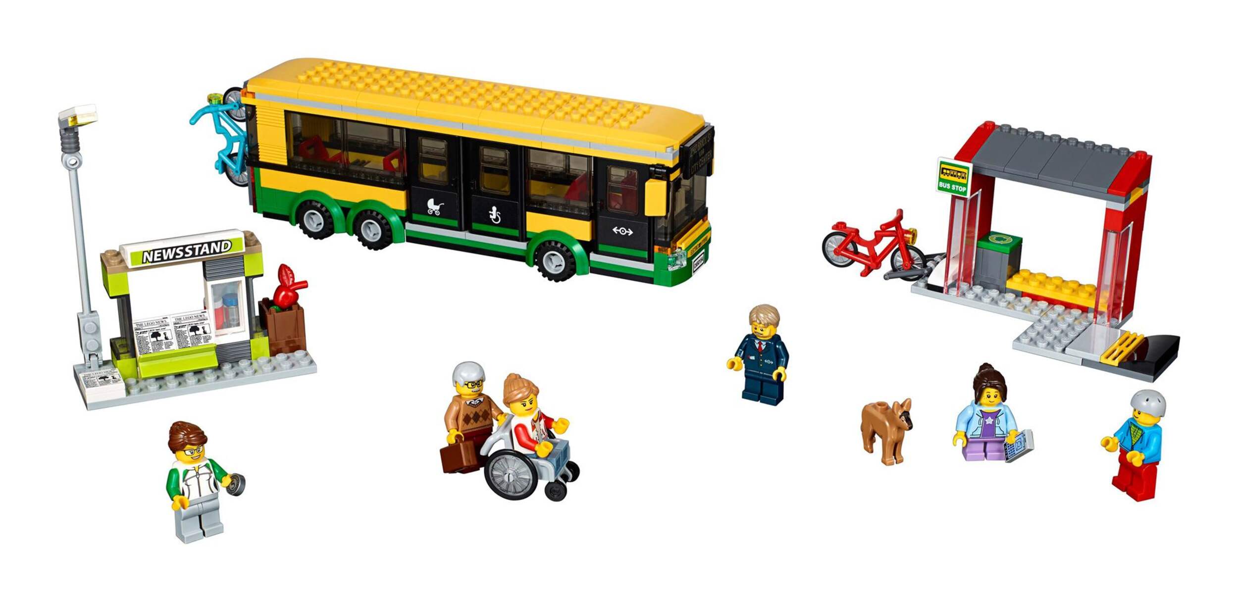 LEGO City Bus Station, 337-pc Composite_or_Mixed
