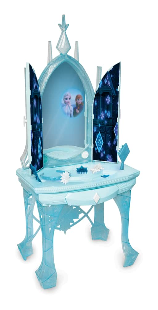 disney frozen 2 elsa vanity playset