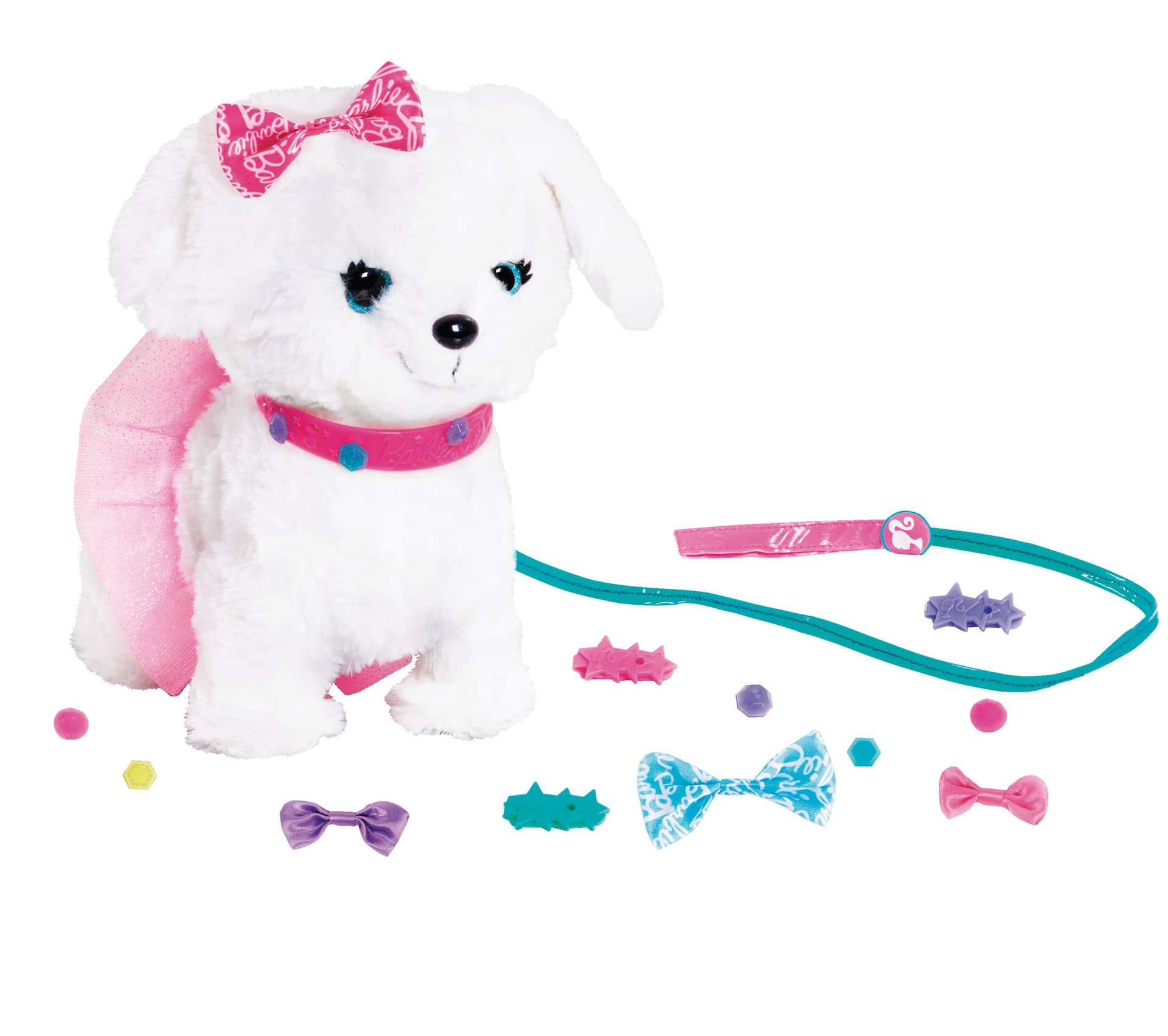 Mattel Barbie Walk Wag Puppy Interactive Plush Toy w Pet Accessories For Kids Ages 3 Canadian Tire