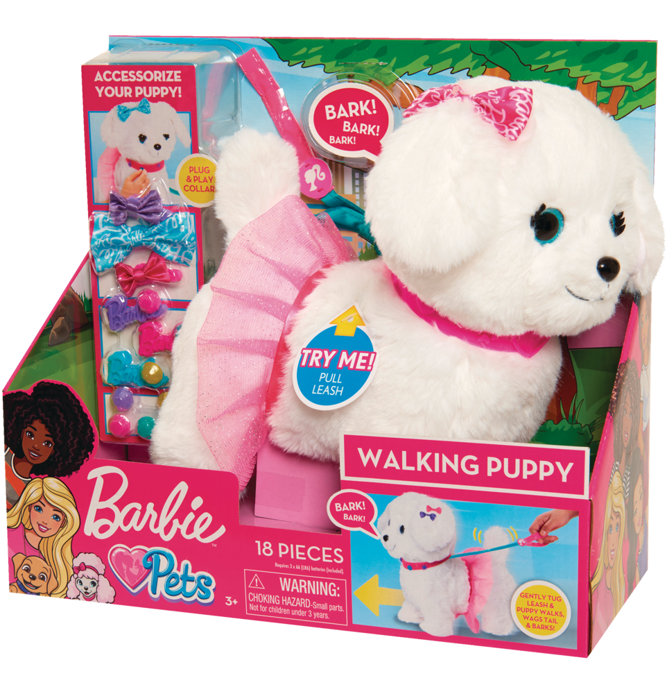 barbie walk and wag puppy unicorn