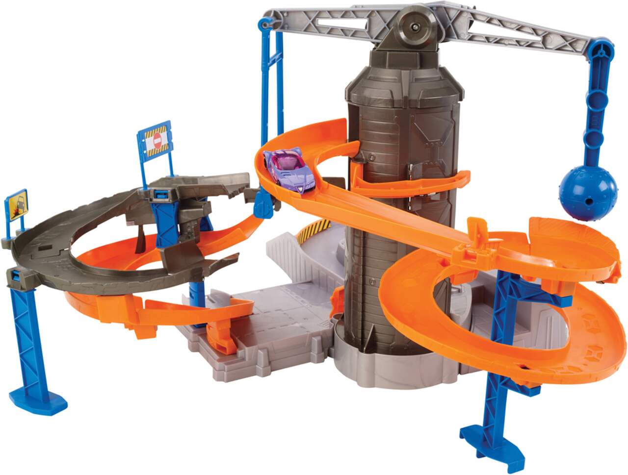 Hot wheels cheap construction site playset