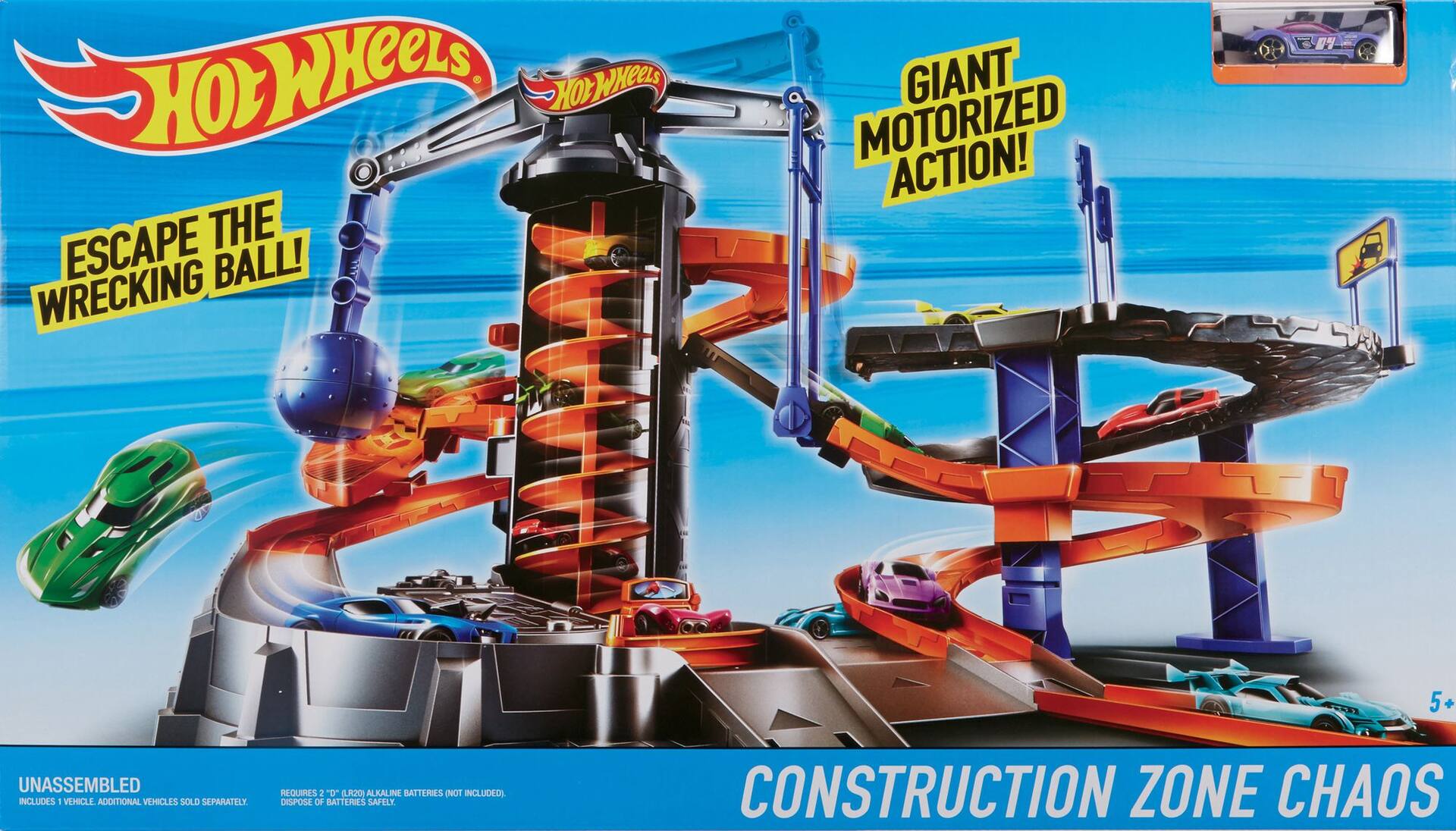 Hot wheels construction chaos online