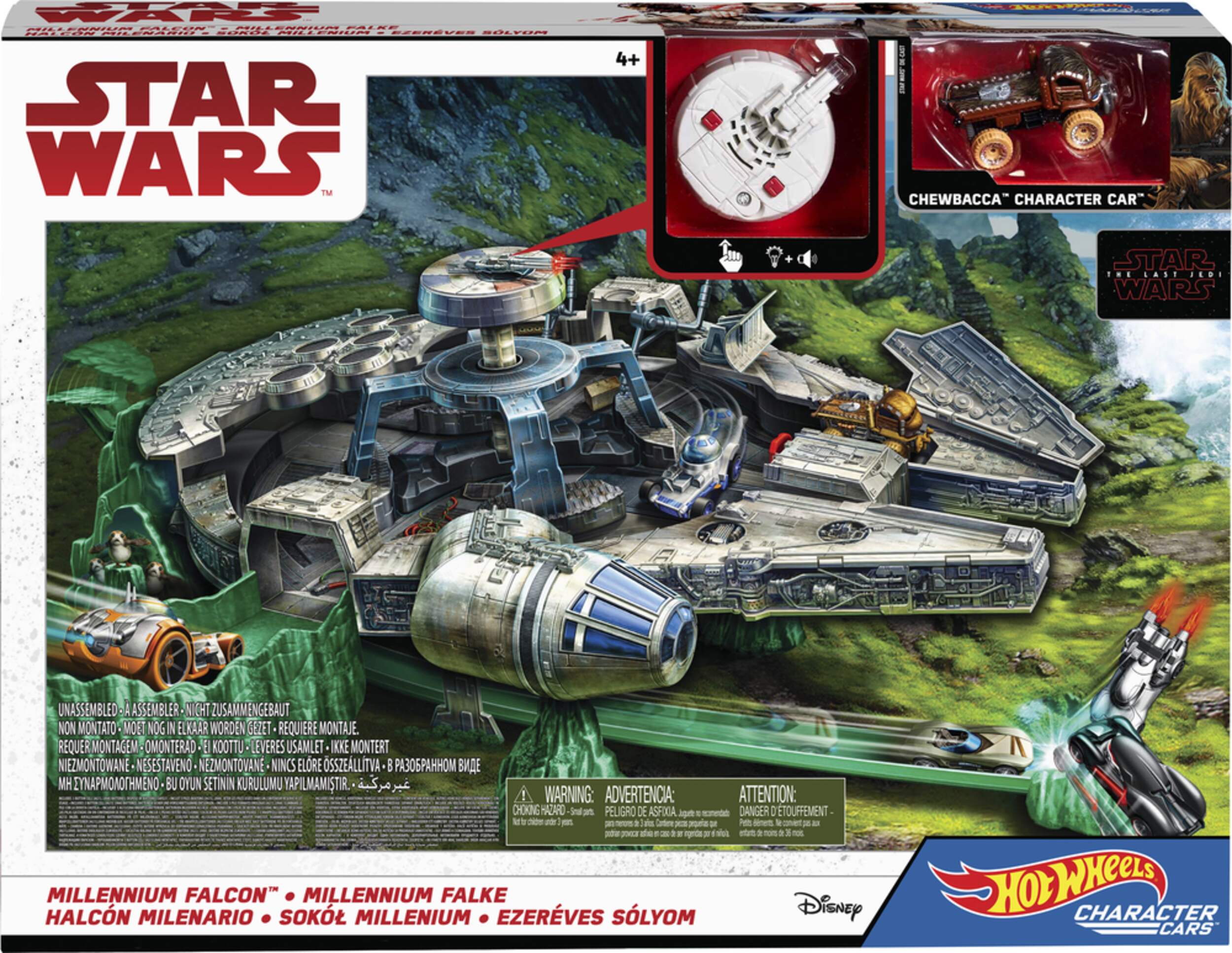 Hot Wheels Star Wars Millennium Falcon Front_Flat