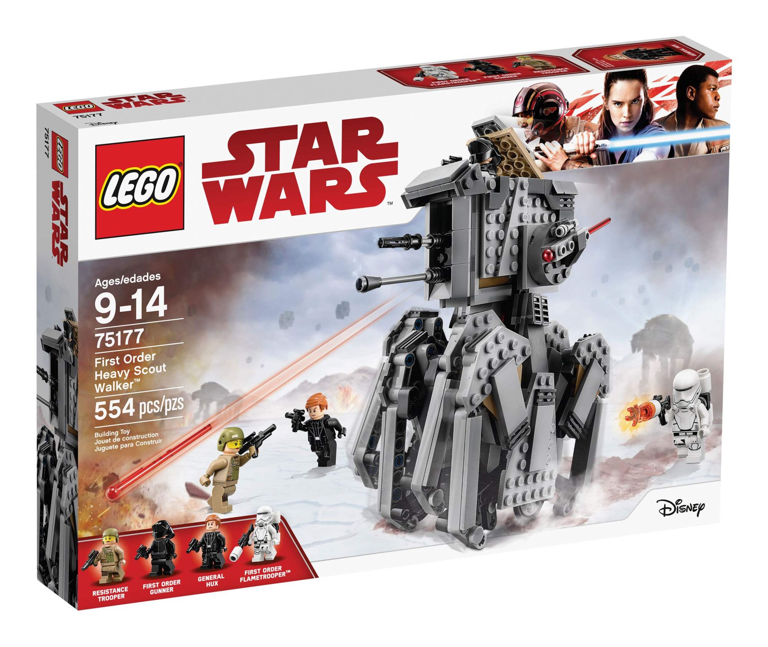 LEGO Star Wars, Vaisseau de reconnaissance lourd du Premier Ordre, paq. 554 Front_Angled_Right