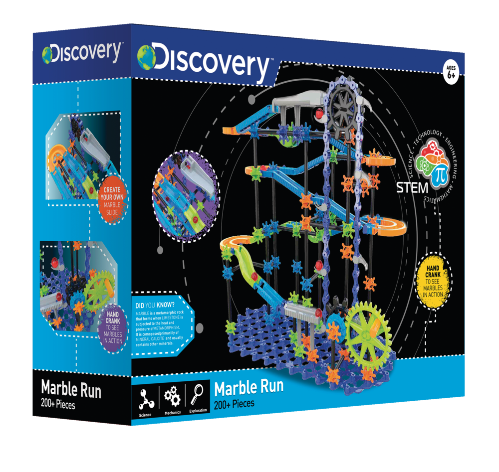 Discovery Kids Marble Run Marble Slide, 200+ pc, Ages 6+ Canadian Tire