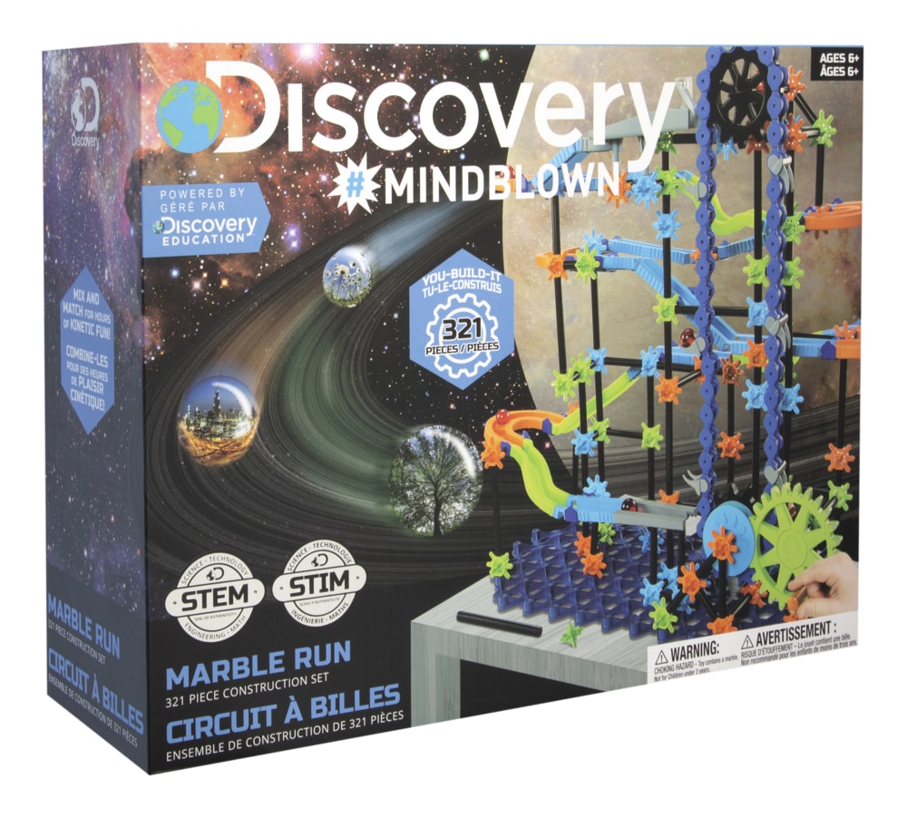 Discovery Kids Marble Run Marble Slide, 200+ pc, Ages 6+ Canadian Tire