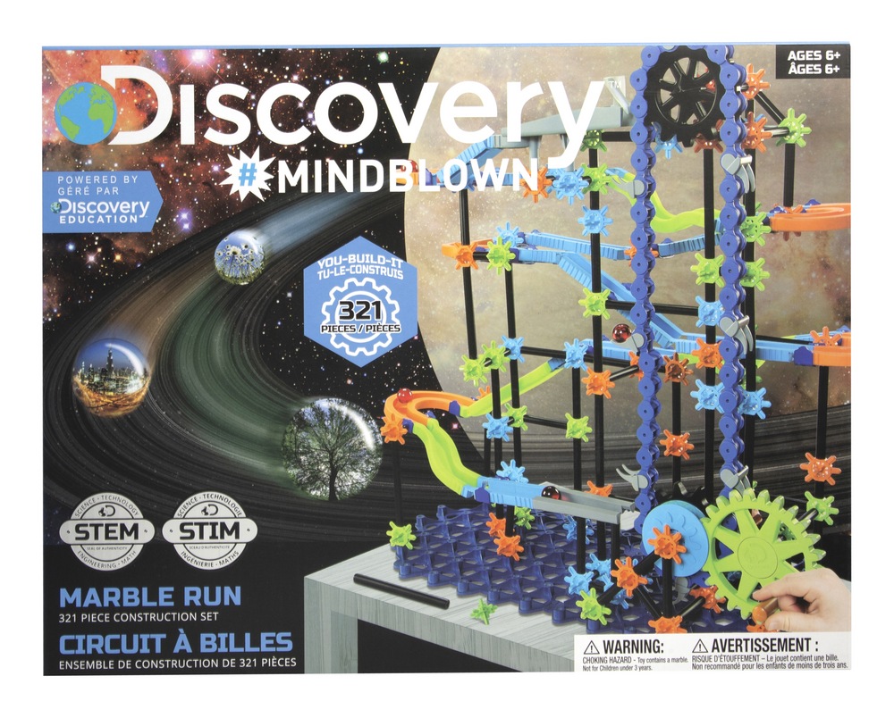 Discovery Kids Marble Run Marble Slide, 200+ pc, Ages 6+ Canadian Tire