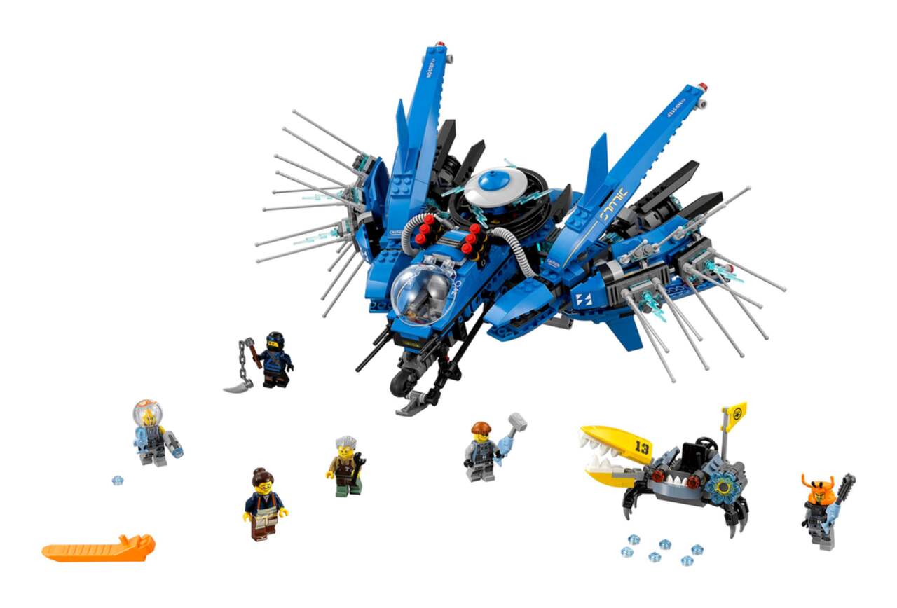 LEGO Ninjago Movie Lightning Jet 876 pc Canadian Tire