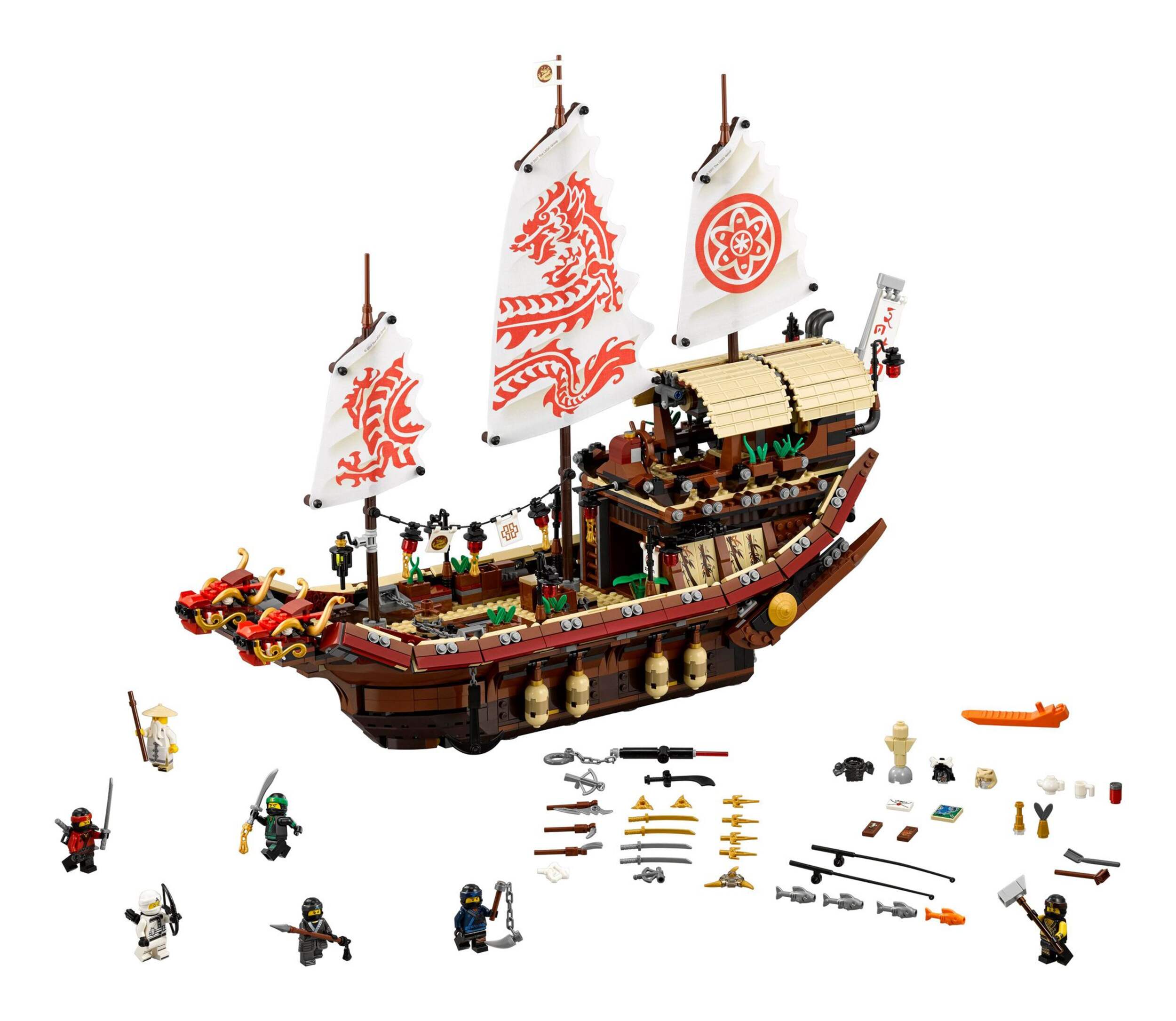 LEGO Ninjago Movie Destiny's Bounty, 2295-pc Composite_or_Mixed