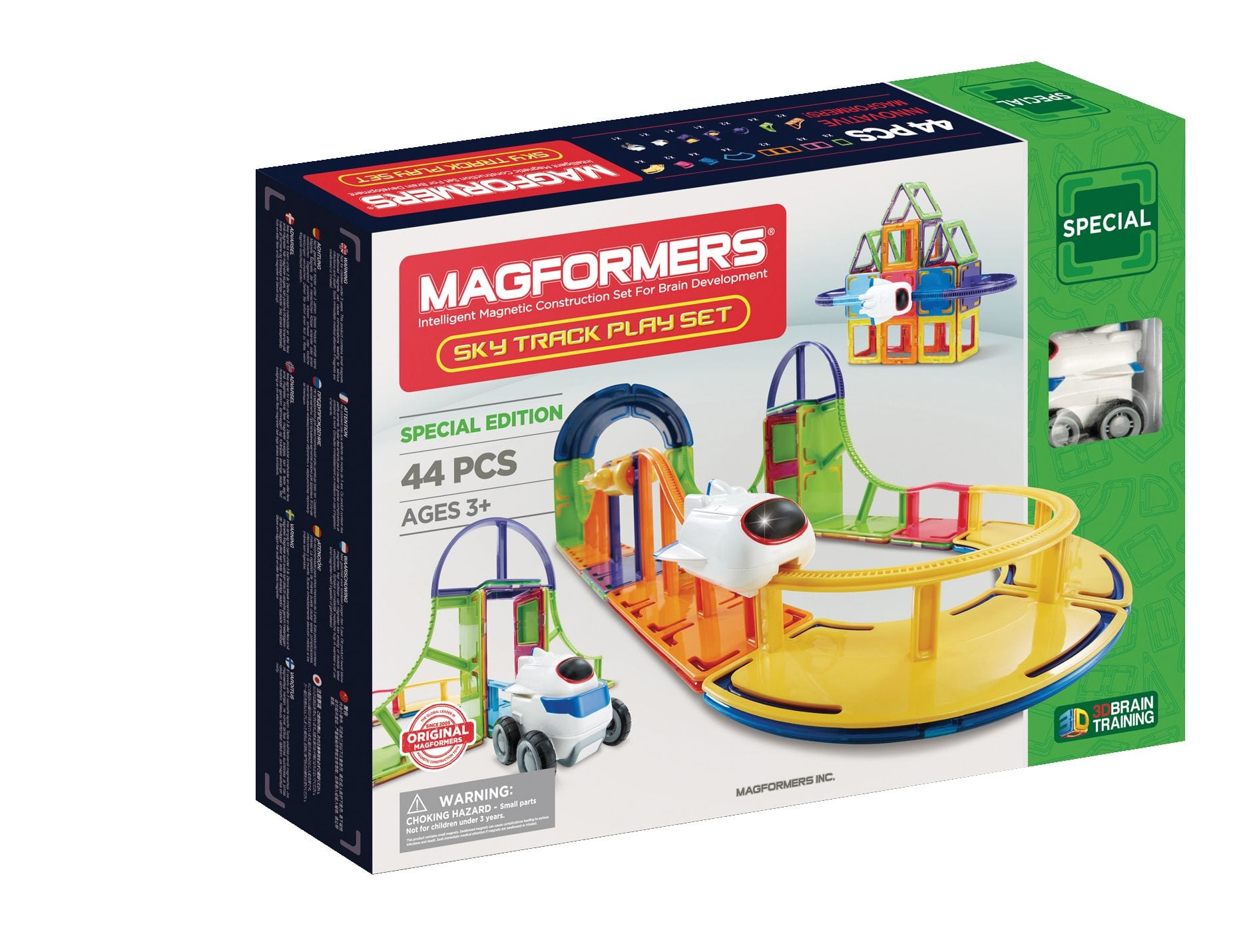 Magformers Ice Cream Truck Magnetic Construction Set, 60-pc, 60 pcs, Age 6+