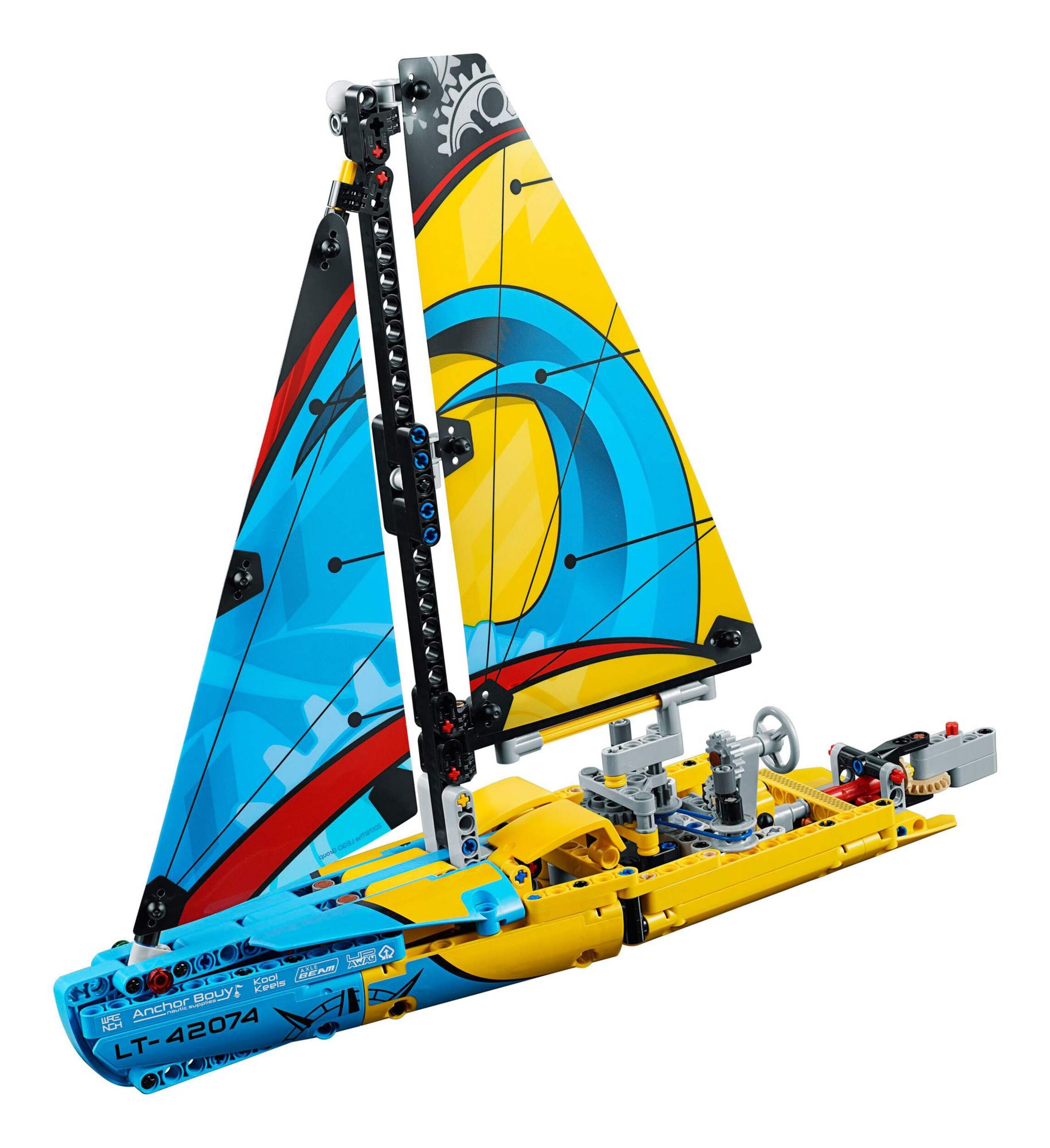 LEGO Technic Racing Yacht, 330-pc Front_Angled_Left