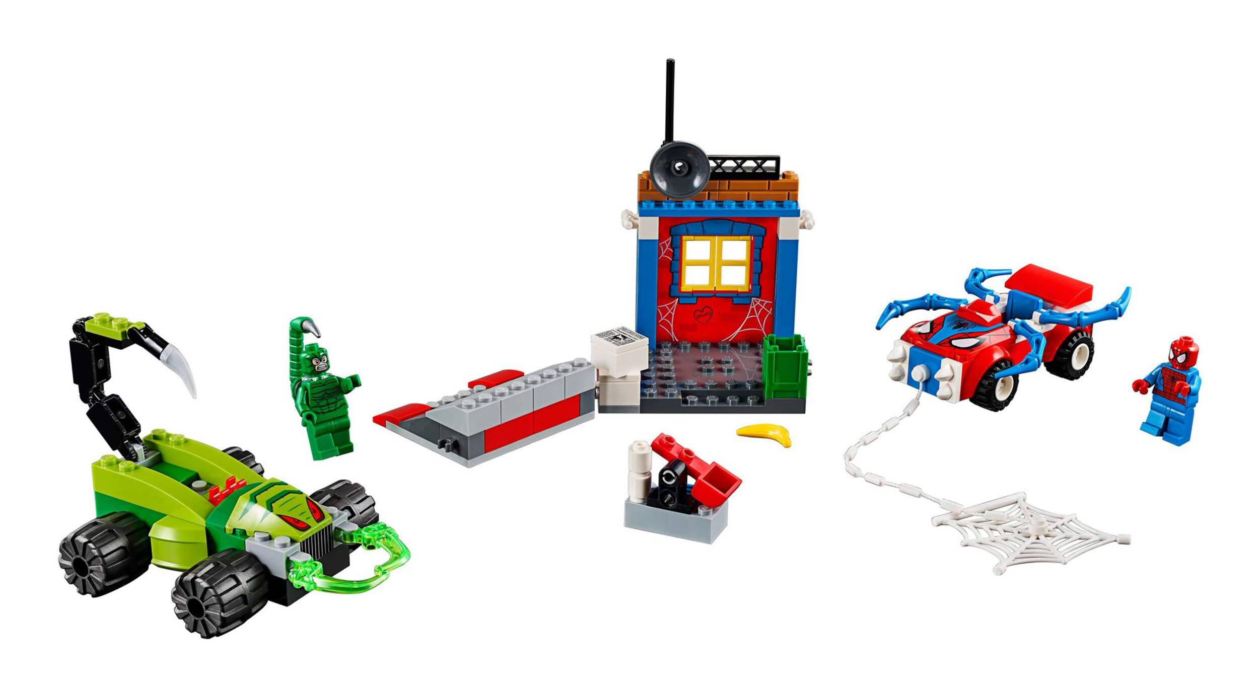 LEGO Juniors Spider-Man vs. Scorpion Street Showdown, 125-pc Composite_or_Mixed