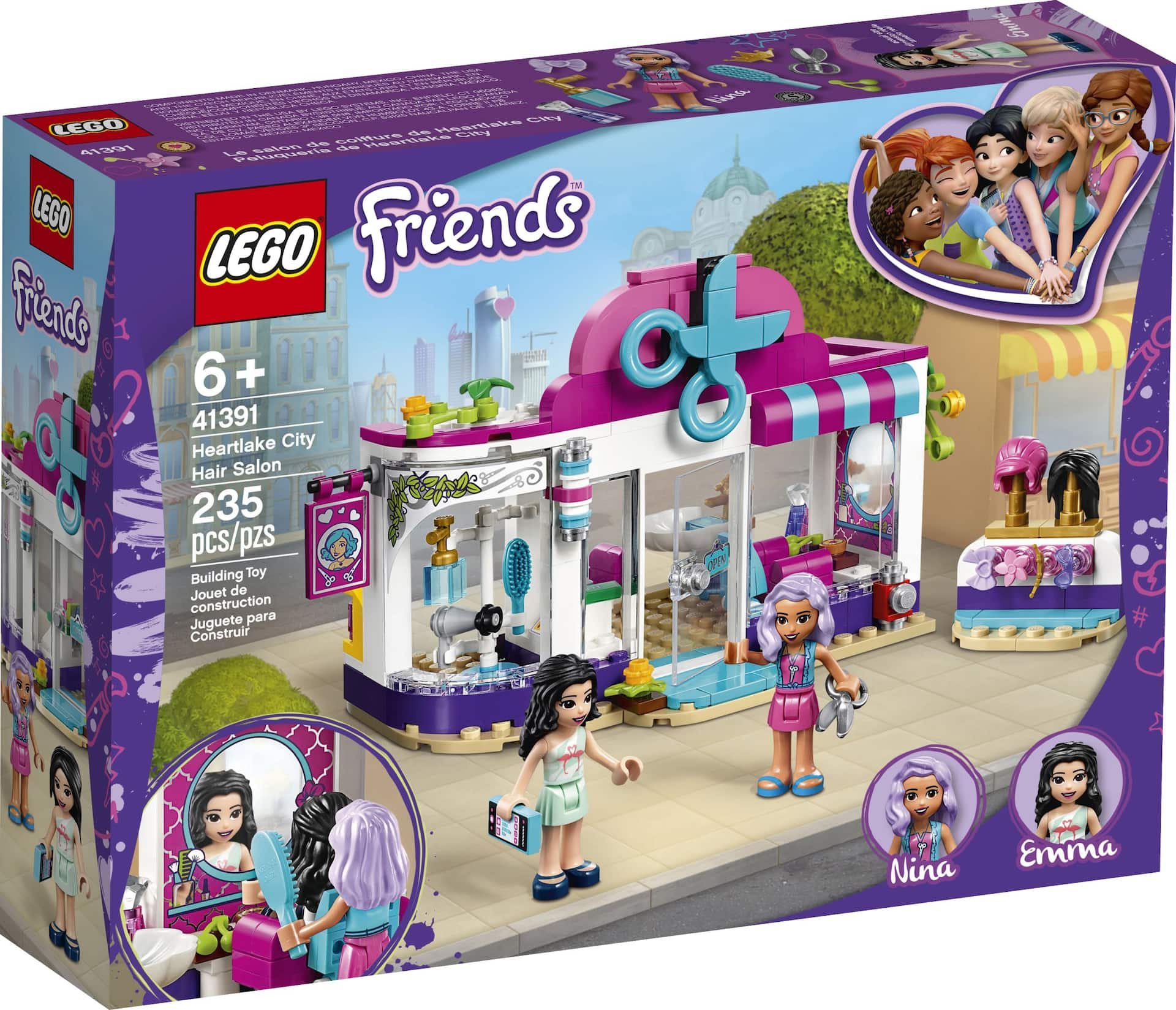 LEGO® Friends Heartlake City Hair Salon - 41391 | Canadian Tire