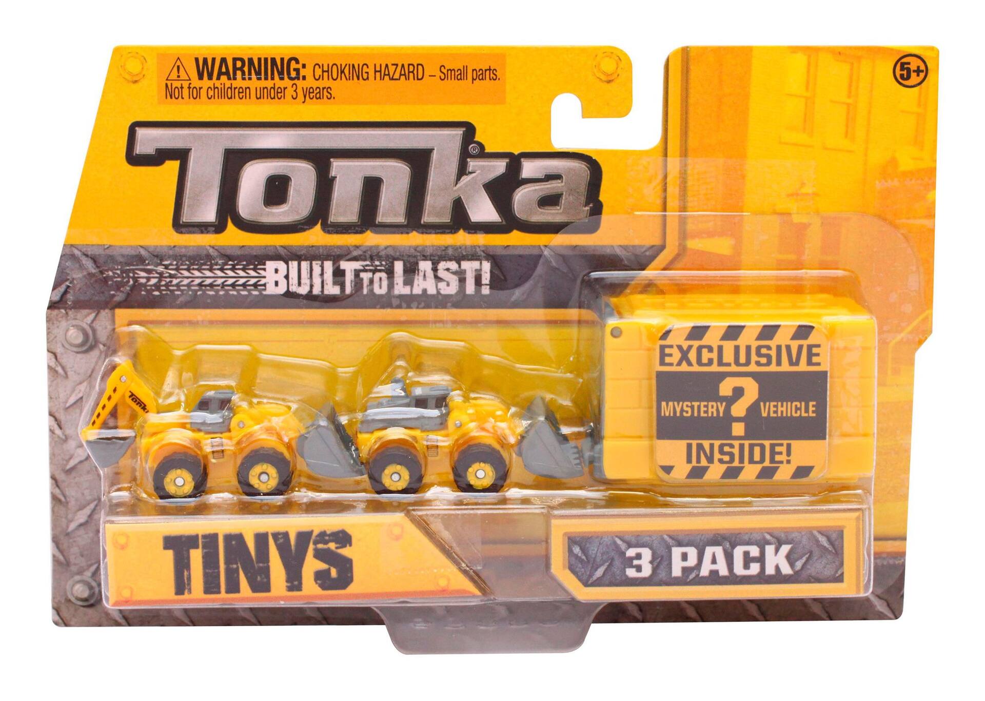 Tonka Tinys Vehicles, Assorted, 3-pk