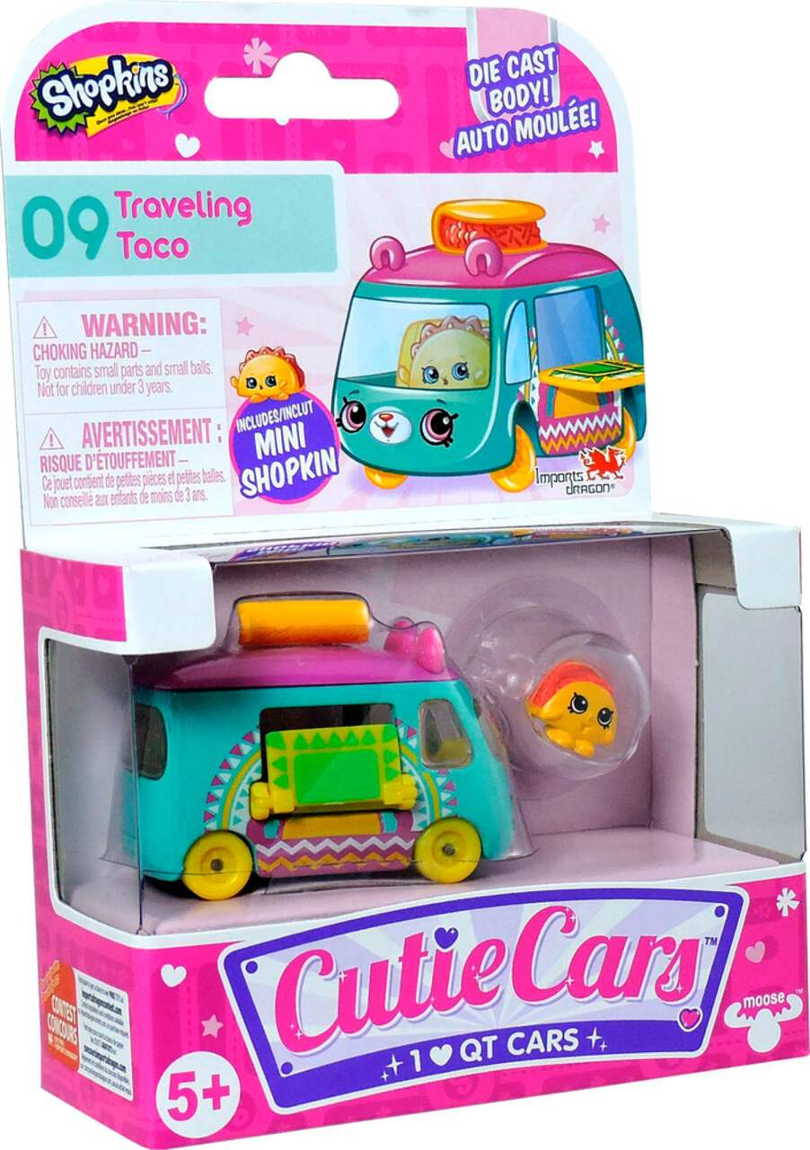 Shopkins Cutie Cars 3 Pack 4 Asst S2 Wholesale