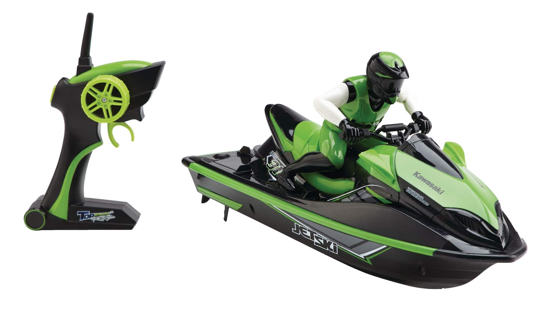 Kawasaki 1:10 Scale Remote Controlled Jet Ski Toy w/Realistic Rider, Ages  4+ | Canadian Tire