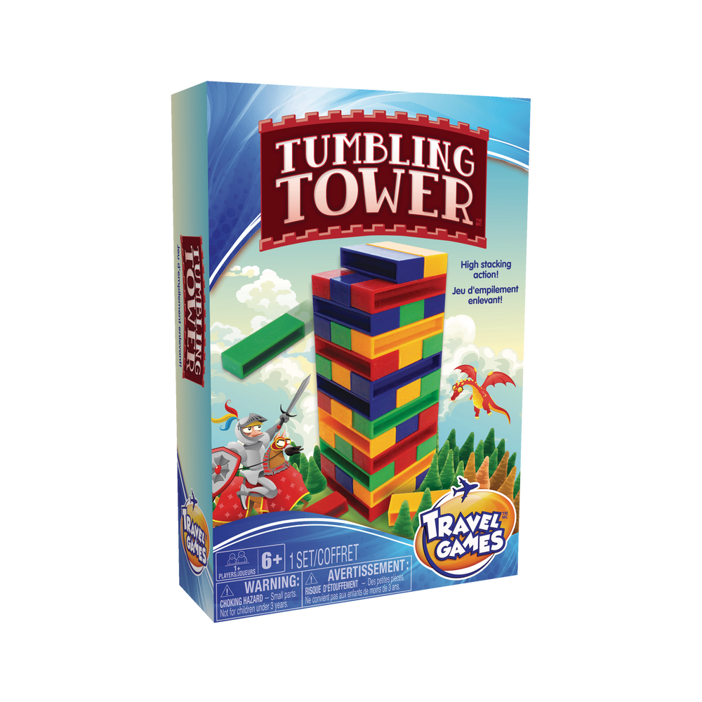 Travel Sized Compact Family Board Games Set, Assorted, Ages 4