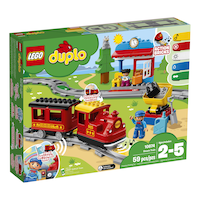 LEGO® DUPLO® Steam Train - 10874 Front_Angled_Right