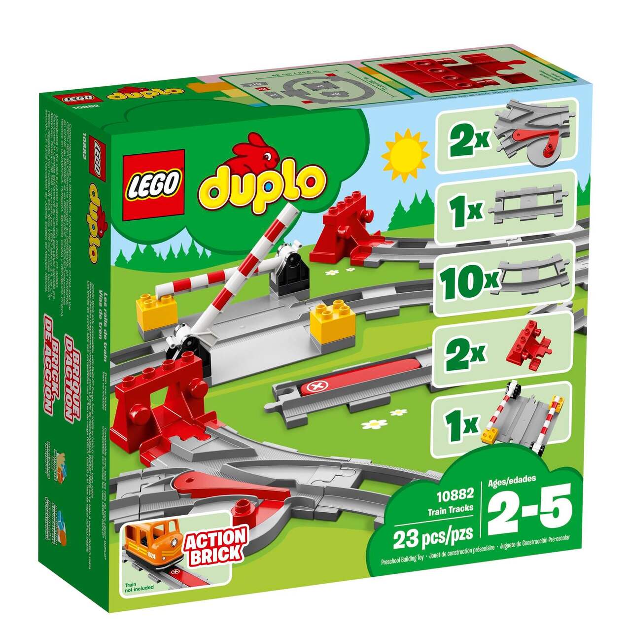 LEGO® DUPLO® Train Tracks - 10882