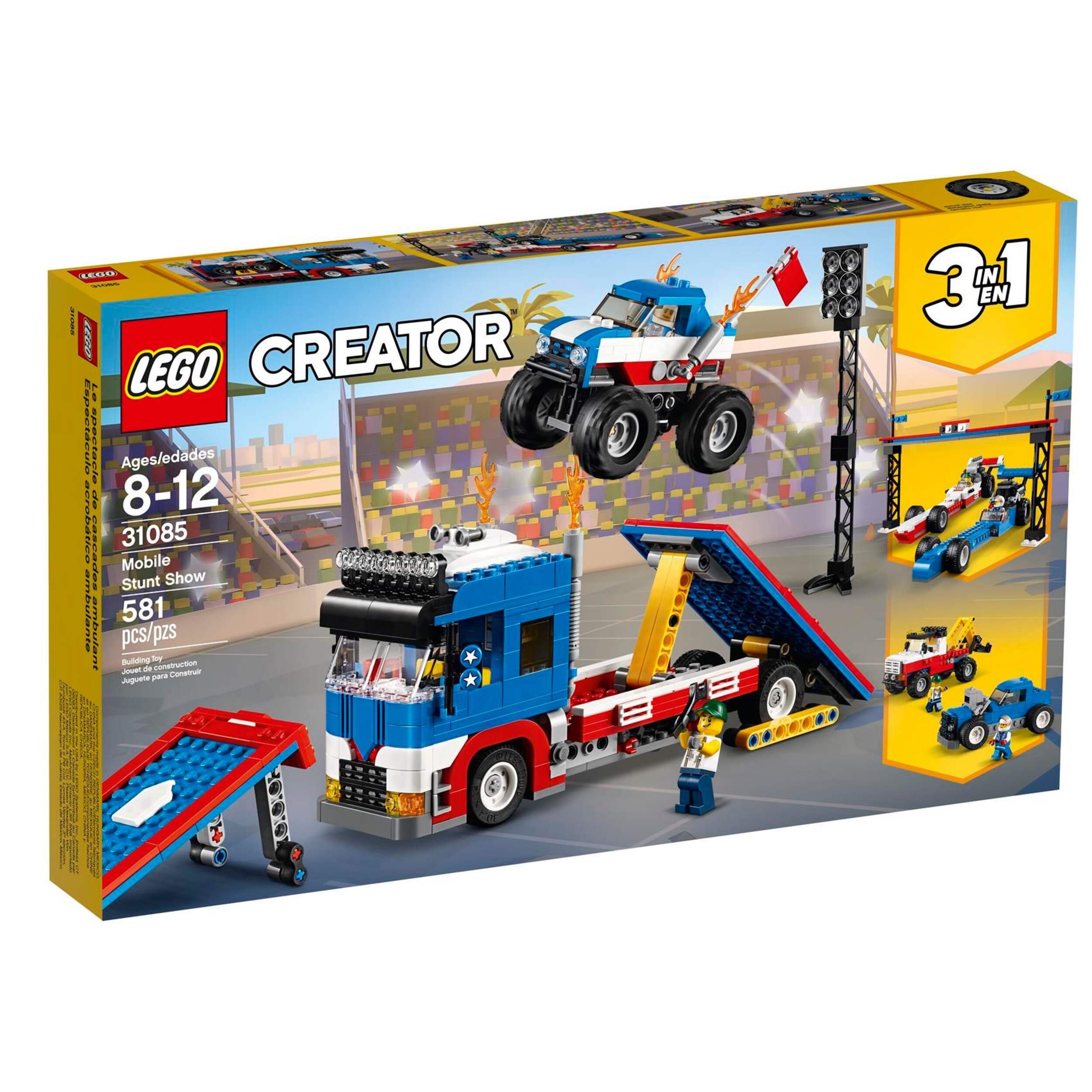 LEGO® Creator Pirate Roller Coaster - 31084 Front_Angled_Right
