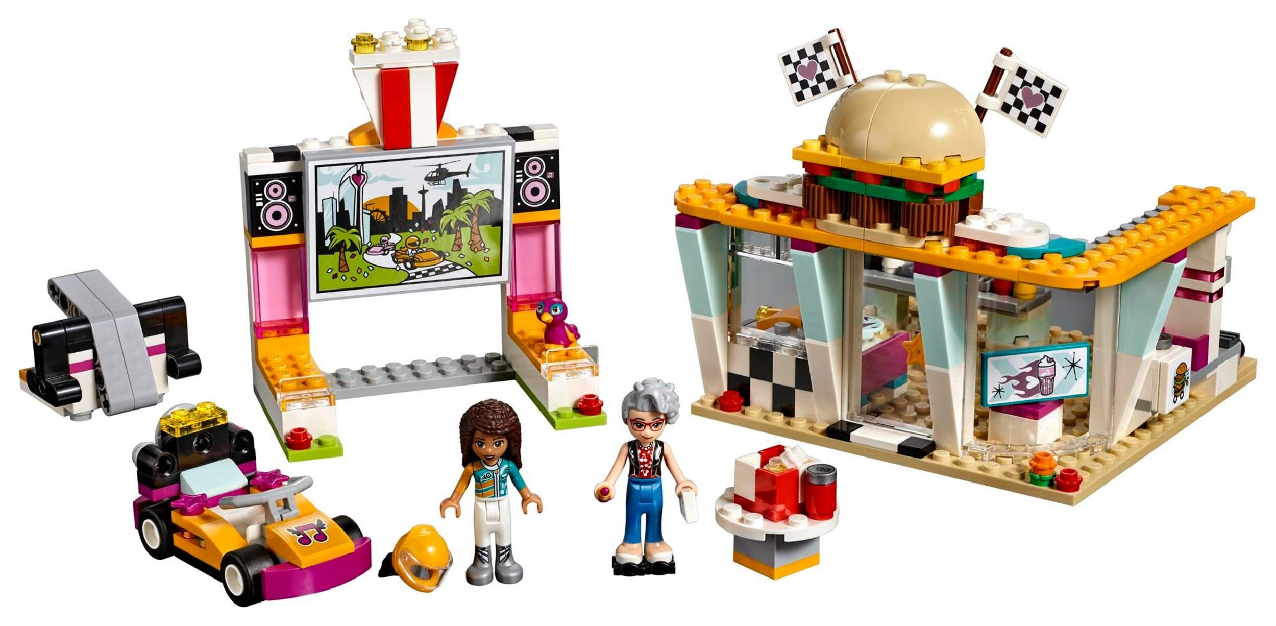 LEGO® Friends Drifting Diner - 41349 Composite_or_Mixed