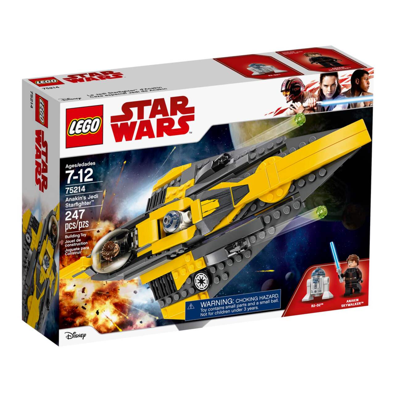 Star wars lego on sale anakin starfighter