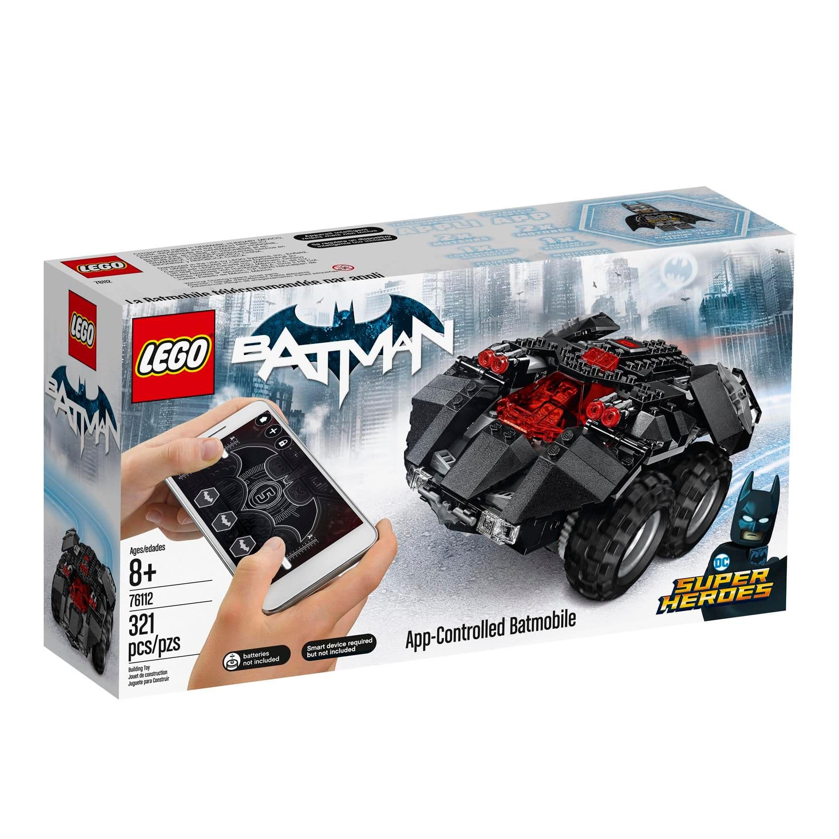 LEGO DC Super Heroes App Controlled Batmobile 76112 Canadian Tire