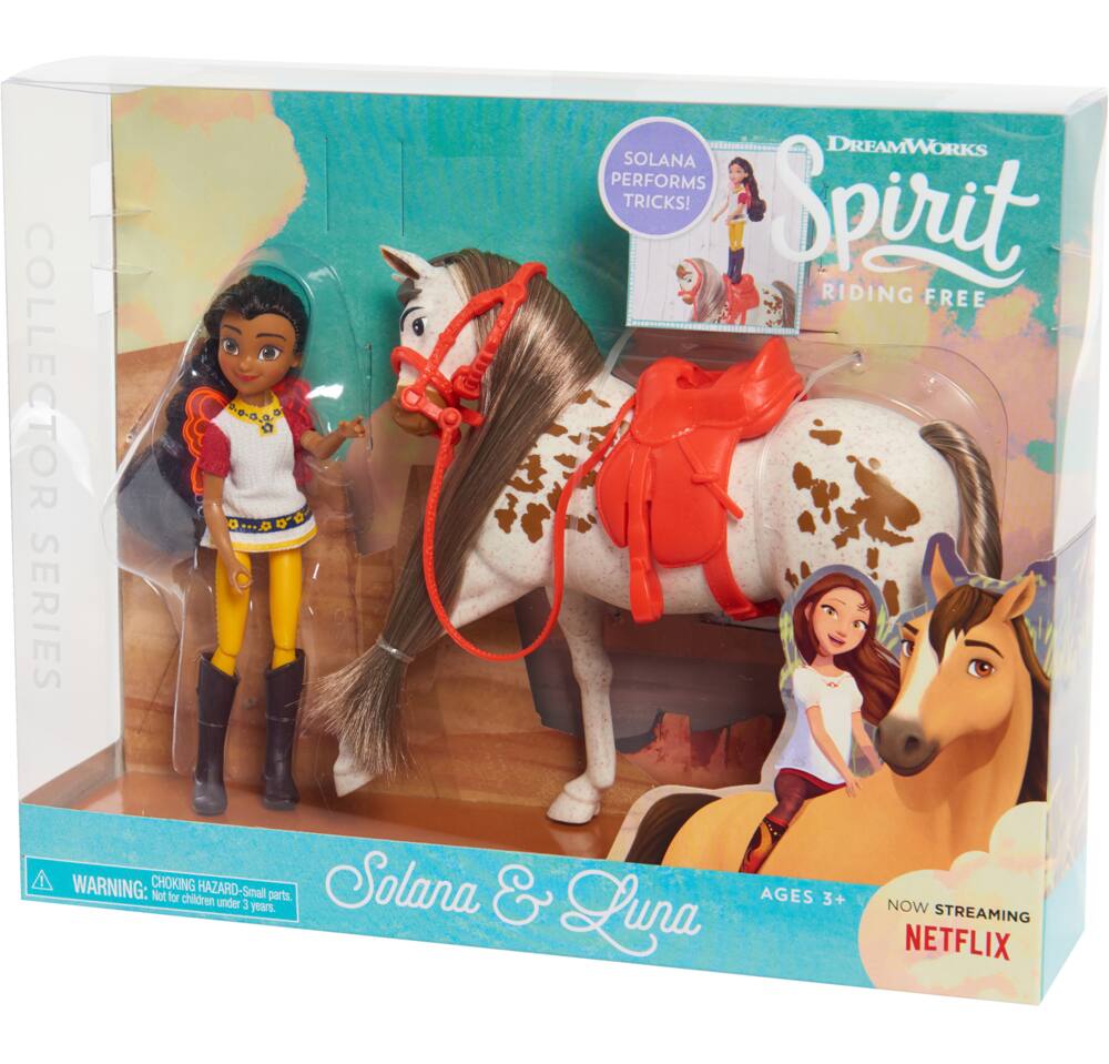 spirit horse and doll set