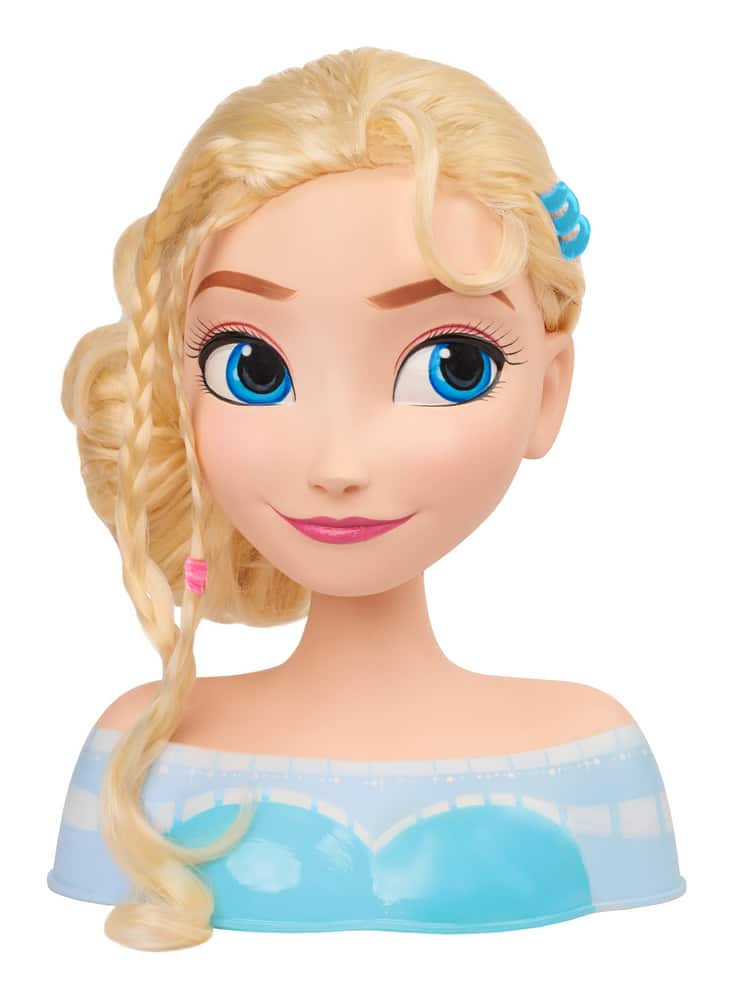 Disney Frozen Elsa Basic Hair Styling Head Toy w/14 pcs of Accessories,  Ages 3+ | Canadian Tire